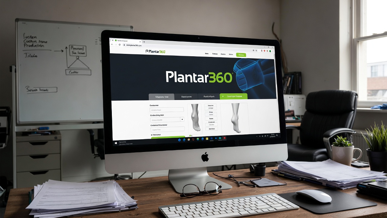 Esempio di plantare ortopedico su misura prodotto in laboratorio